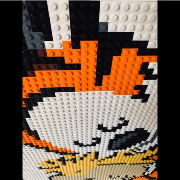 Artist Signed Calvin And Hobbes LEGO Wall Art - Picture 4 of 8